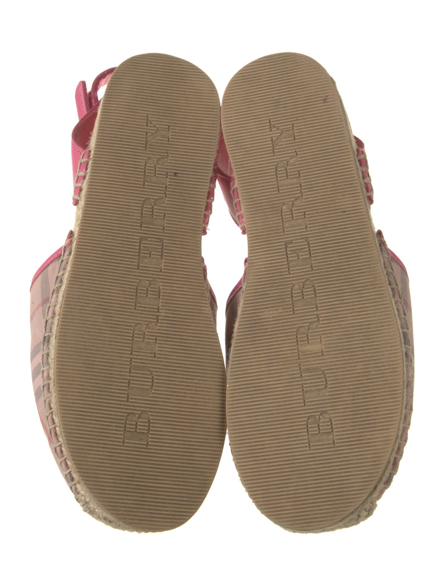Burberry Printed Slingback Flats